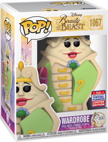 Figurine Funko Pop La Belle et la Bête [Disney] #1067 L'Armoire