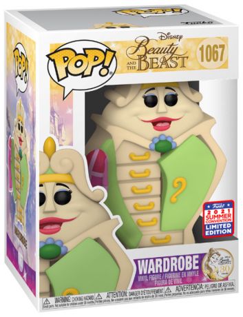 Figurine Funko Pop La Belle et la Bête [Disney] #1067 L'Armoire