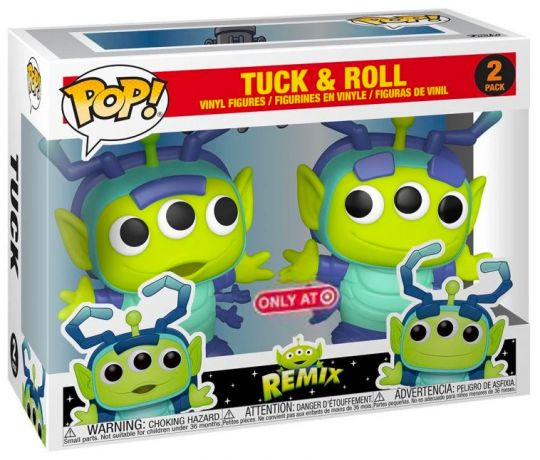 Figurine Funko Pop Alien Remix [Disney] Tuck & Roll - Pack