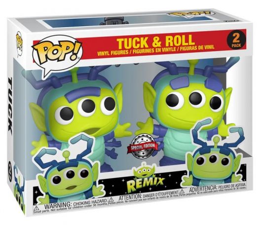 Figurine Funko Pop Alien Remix [Disney] Tuck & Roll - Pack