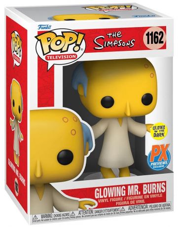 Figurine Funko Pop Les Simpson #1162 M. Burns fluorescent - Glow in the Dark