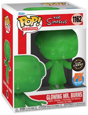 Figurine Funko Pop Les Simpson #1162 M. Burns fluorescent [Chase]