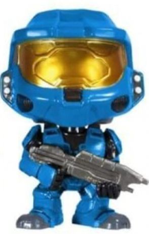 Figurine Funko Pop Halo #01 Master Chief Bleu 