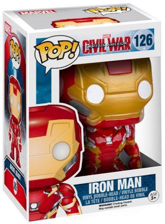 Figurine Funko Pop Captain America : Civil War [Marvel] #126 Iron Man