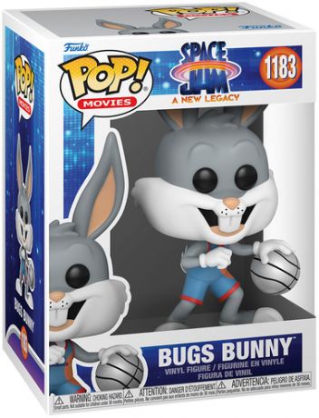 Figurine Funko Pop Space Jam : Nouvelle ère #1183 Bugs Bunny Dribble 