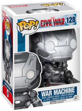 Figurine Funko Pop Captain America : Civil War [Marvel] #128 War Machine