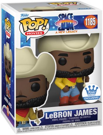 Figurine Funko Pop Space Jam : Nouvelle ère #1185 LeBron James Cowboy