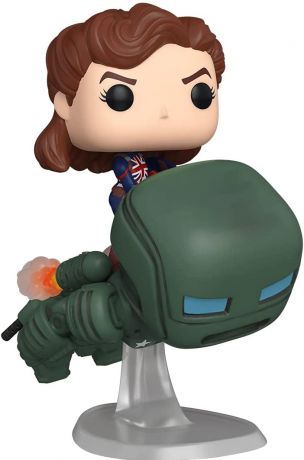 Figurine Funko Pop Marvel What If...? #885 Captain Carter et l'Hydra Stomper