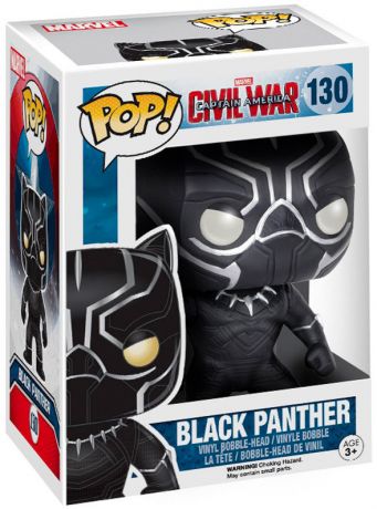 Figurine Funko Pop Captain America : Civil War [Marvel] #130 Black Panther