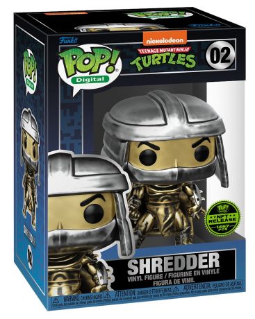 Figurine Funko Pop Tortues Ninja #02 Shredder - Digital Pop