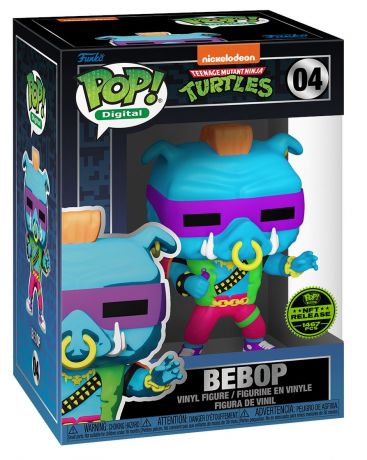 Figurine Funko Pop Tortues Ninja #04 Bebop - Digital Pop