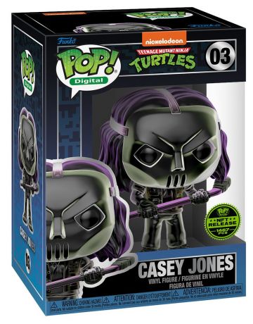 Figurine Funko Pop Tortues Ninja #03 Casey Jones - Digital Pop