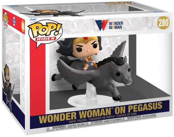 Figurine Funko Pop Wonder Woman 80 ans #280 Wonder Woman Pegasus