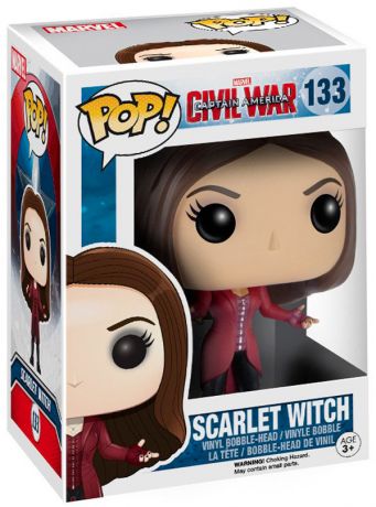 Figurine Funko Pop Captain America : Civil War [Marvel] #133 Wanda Maximoff