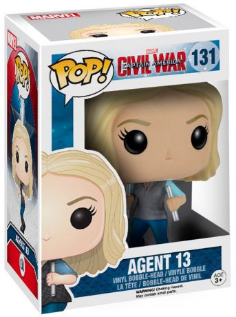 Figurine Funko Pop Captain America : Civil War [Marvel] #131 Agent 13