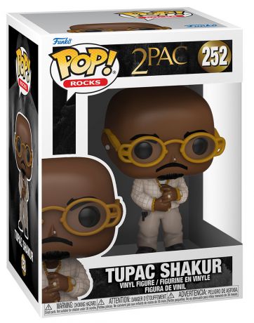 Figurine Funko Pop Tupac / 2Pac #252 Tupac Shakur Loyal to the Game