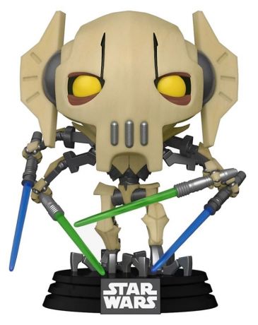 Figurine Funko Pop Star Wars 3 : La Revanche des Sith #449 General Grievous 4 Sabres 