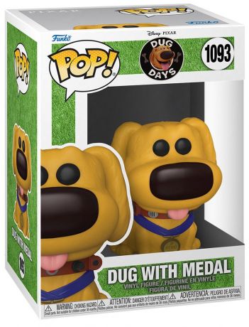 Figurine Funko Pop Dug Days  #1093 Doug avec médaille