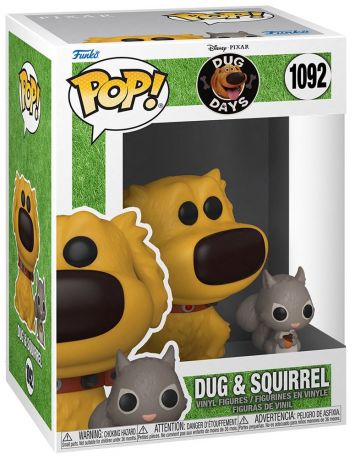 Figurine Funko Pop Dug Days  #1092 Doug et l'Écureuil