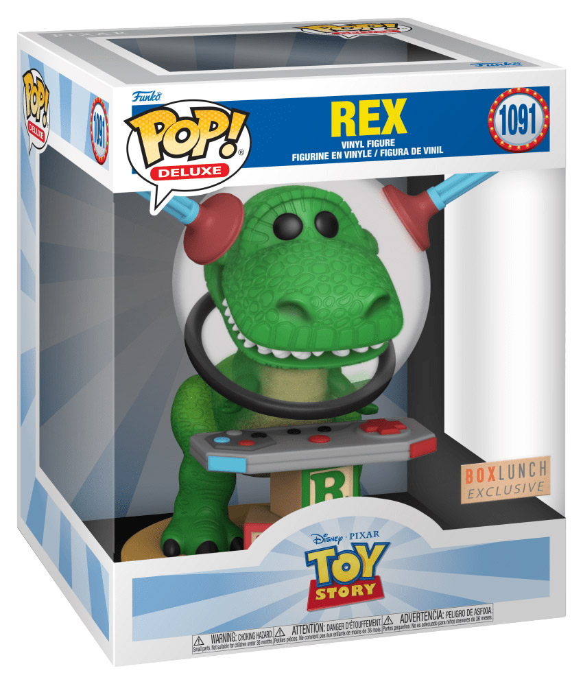 Figurine Pop Toy Story 4 [Disney] #1091 pas chère : Rex