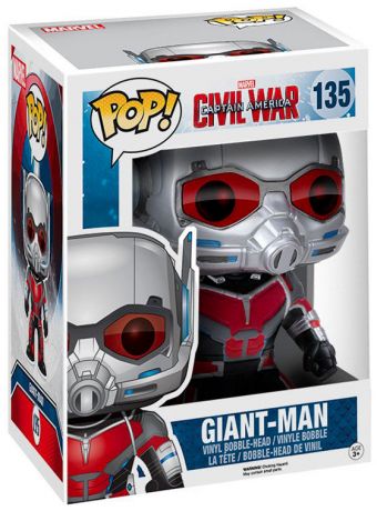 Figurine Funko Pop Captain America : Civil War [Marvel] #135 Giant-Man - 15 cm