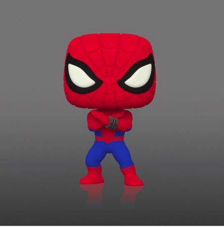 Figurine Funko Pop Marvel Comics #932 Spider-Man (Série TV japonaise) [Chase]