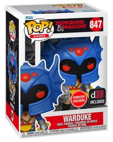 Figurine Funko Pop Donjons & Dragons #847 Warduke (With D20)