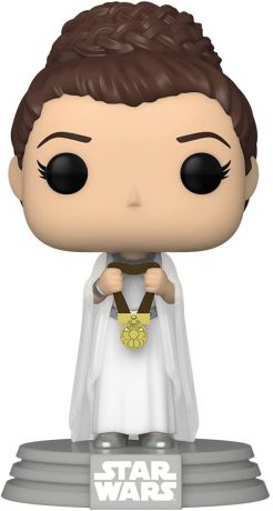 Figurine Funko Pop Star Wars 4 : Un nouvel espoir #459 Princess Leia (Yavin)