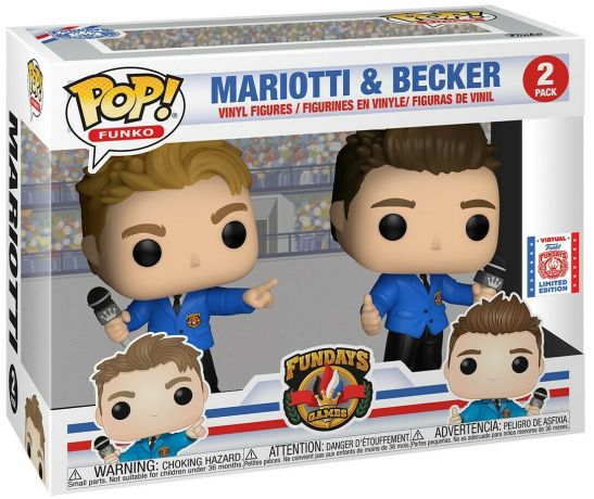 Figurine Funko Pop Fantastik Plastik Mariotti & Becker Pack