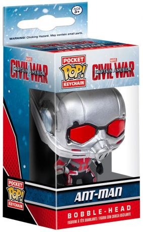 Figurine Funko Pop Captain America : Civil War [Marvel] Ant-Man - Porte-clés