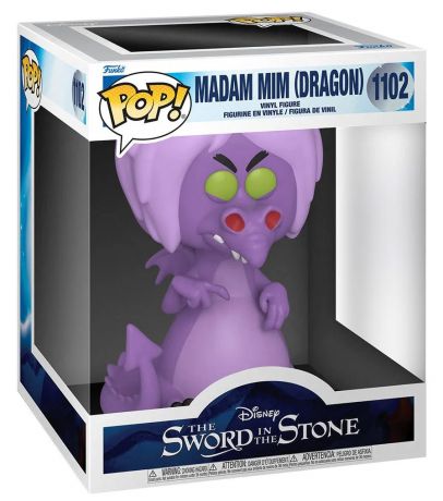 Figurine Funko Pop Merlin l'Enchanteur #1102 Madame Mim Dragon - 15 cm