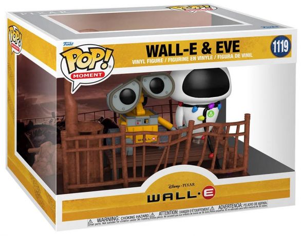 Figurine Funko Pop WALL-E [Disney] #1119 Wall-E et Eve