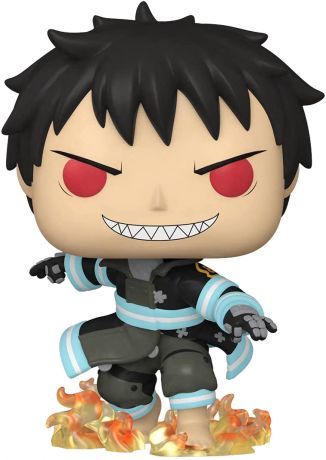 Figurine Funko Pop Fire Force #981 Shinra avec feu