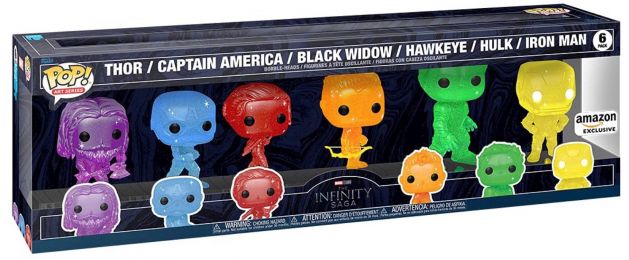 Funko Bitty Pop Marvel Infinity Saga 12 Pièces - Figurines Mini 2.2cm - Pack Collection Marvel