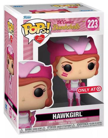 Figurine Funko Pop DC Comics Bombshells #223 Hawkgirl (Cancer du Sein)