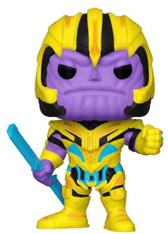 Figurine Funko Pop Avengers : Endgame [Marvel] #909 Thanos - Black Light