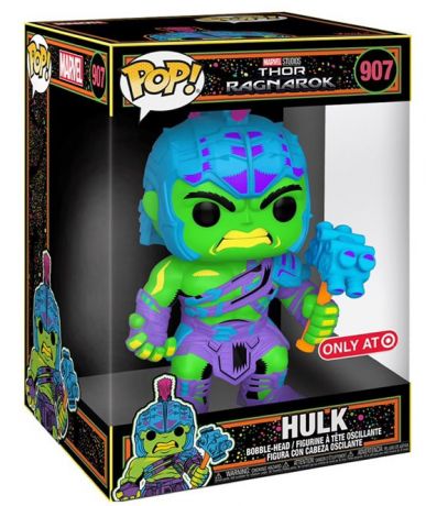 Figurine Funko Pop Thor Ragnarok [Marvel] #907 Hulk - Black Light - 25 cm