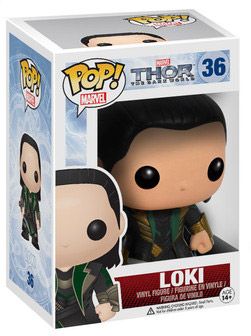 Figurine Funko Pop Thor : Le Monde des ténèbres #36 Loki