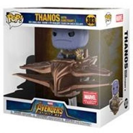 Figurine Funko Pop Avengers : Infinity War [Marvel] #303 Thanos With Sanctuary 2