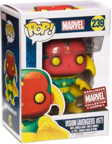 Figurine Funko Pop Marvel Comics #239 Vision (Avengers #57)