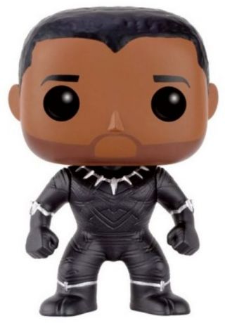 Figurine Funko Pop Captain America : Civil War [Marvel] #138 Black Panther - Sans Masque