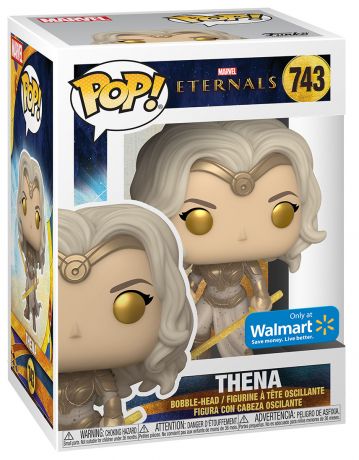 Figurine Funko Pop Les Éternels [Marvel] #743 Thena avec deux épées 