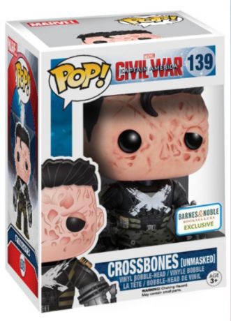Figurine Funko Pop Captain America : Civil War [Marvel] #139 Crossbones - Sans Masque
