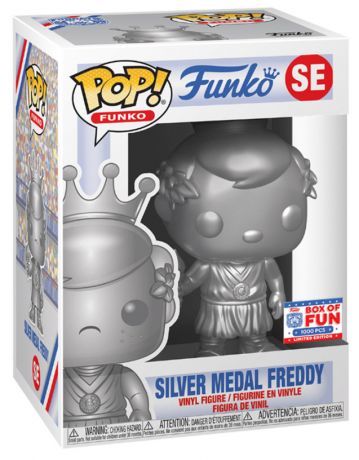 Figurine Funko Pop Freddy Funko Médaille d'argent Freddy