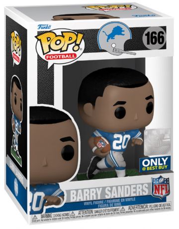 Figurine Funko Pop NFL #166 Barry Sanders