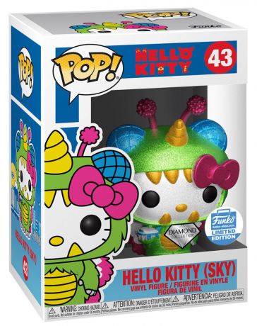 Figurine Funko Pop Sanrio #43 Hello Kitty Ciel - Diamant