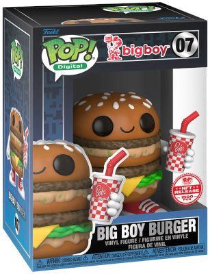 Figurine Funko Pop Icônes de Pub #07 Big Boy Burger - Digital Pop