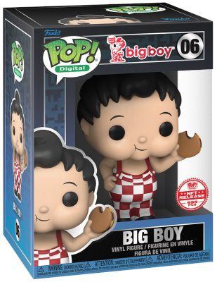 Figurine Funko Pop Icônes de Pub #06 Big Boy - Digital Pop