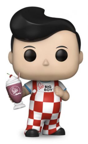 Figurine Funko Pop Icônes de Pub #08 Big Boy avec Milk-Shake - Digital Pop