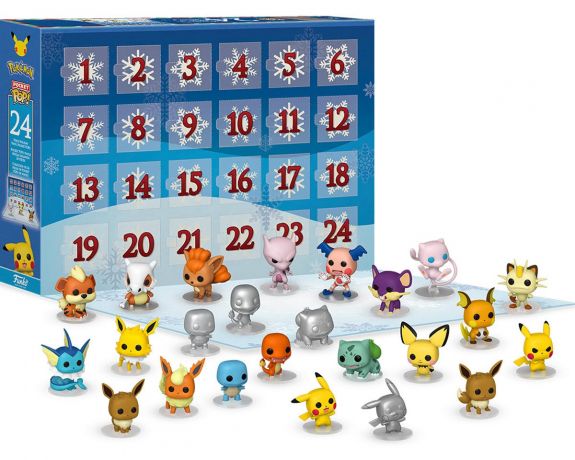 Figurine Funko Pop Pokémon Calendrier de l'Avent 2021 Pokémon